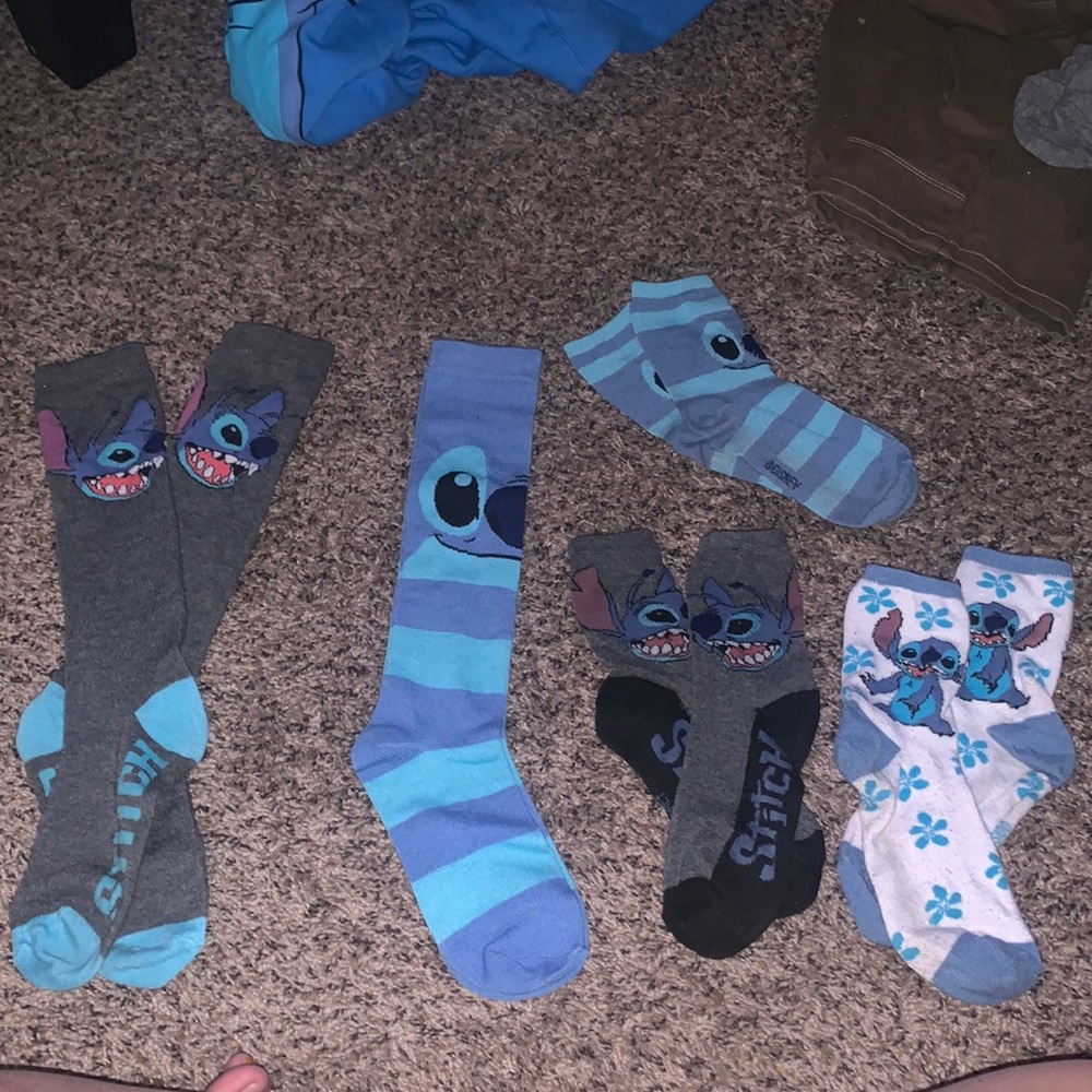 Stitch sock lot five pair one sale